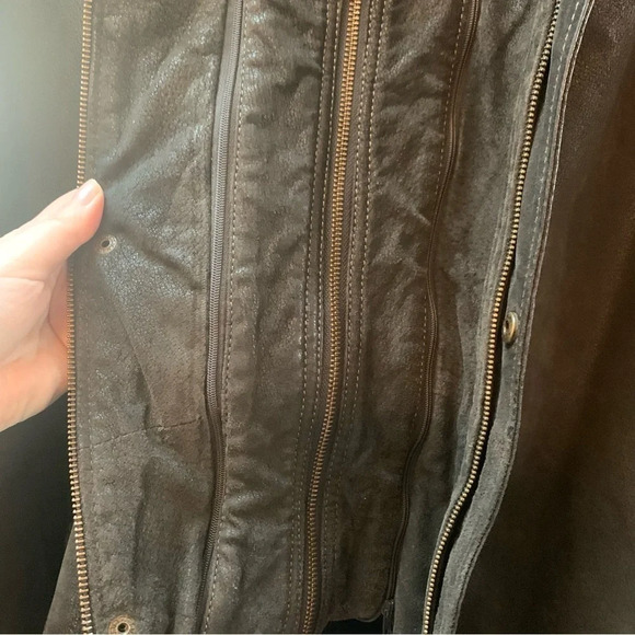 Danier Men's Brown Thinsulate Quilt Lined Jacket XL - Picture 14 of 14